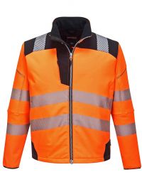 PW3 warning protection softshell jacket